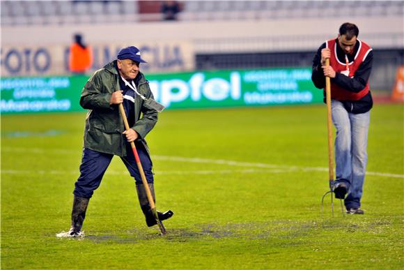 Odgođena utakmica Hajduk - Dinamo                                                                                                                                                                                                               