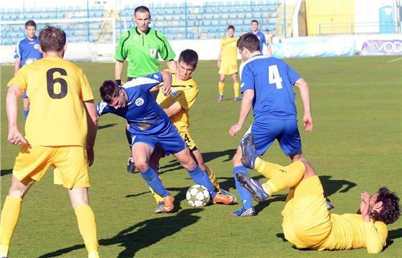 Zadar - Lokomotiva 1-0 (poluvrijeme)                                                                                                                                                                                                            