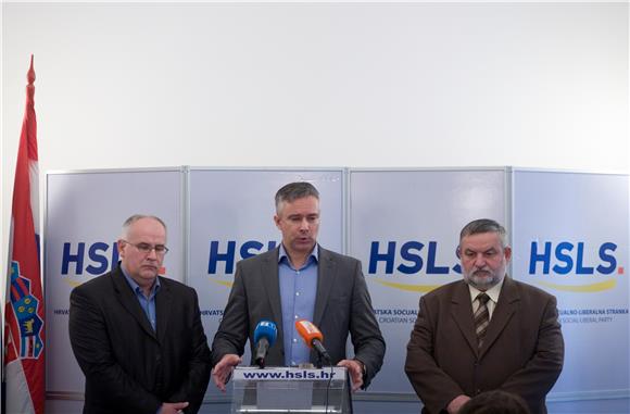 Hrvatska socijalno-liberalna stranka održala je konferenciju za novinare                                                                                                                                                                        