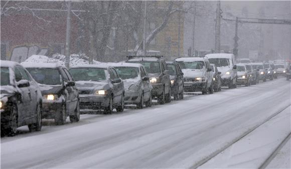 Snijeg u Zagrebu                                                                                                                                                                                                                                