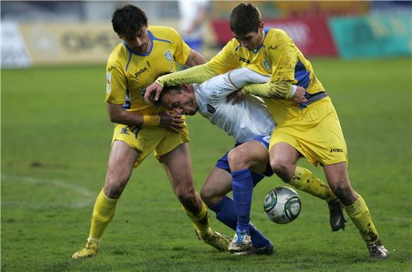 HNL: Inter Zaprešić - Hajduk 0-1 (poluvrijeme)                                                                                                                                                                                                  