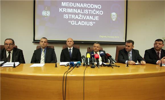 Međunarodna policijska akcija 'Gladius'                                                                                                                                                                                                         