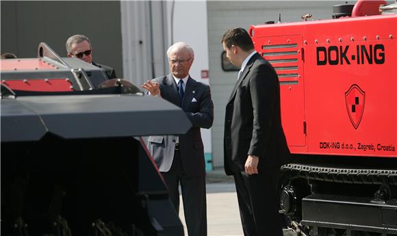 Švedski kralj Carl XVI. Gustaf posjetio tvrtku DOK-ING d.o.o.                                                                                                                                                                                   