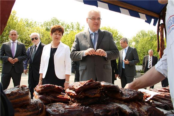 Predsjednik Josipović posjetio Koprivnicu                                                                                                                                                                                                       