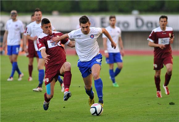 HNL: Hajduk - Rijeka 0:2 poluvrijeme  28.04.2013                                                                                                                                                                                                