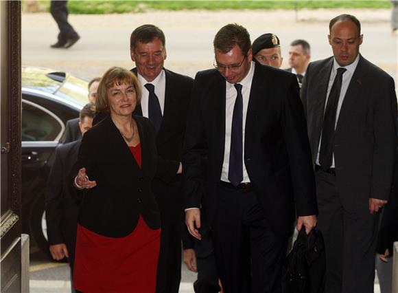 Minsitrica Pusić primila Aleksandra Vučića                                                                                                                                                                                                      