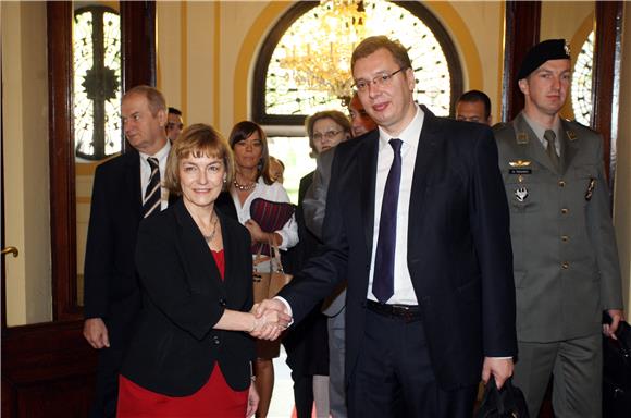 Minsitrica Pusić primila Aleksandra Vučića                                                                                                                                                                                                      