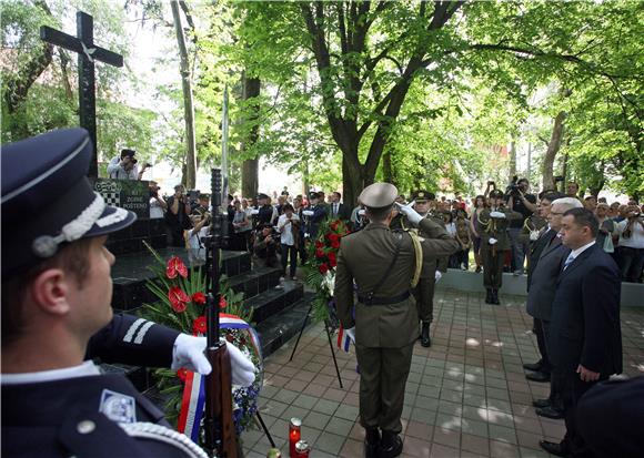 Državni vrh na obilježavanju vojno redarstvene akcije Bljesak                                                                                                                                                                                   