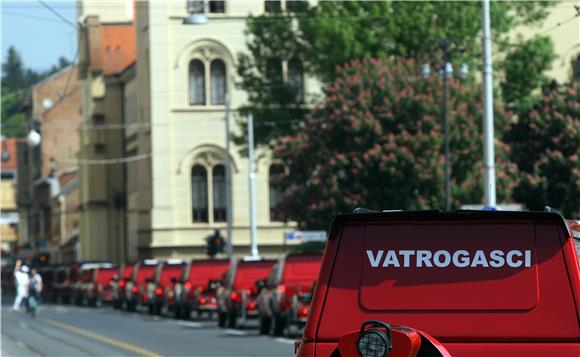 Mimohod i smotra vatrogasaca Grada Zagreba                                                                                                                                                                                                      