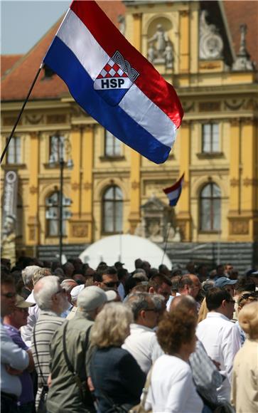 Sedmi javni prosvjed 'Krug za trg'                                                                                                                                                                                                              