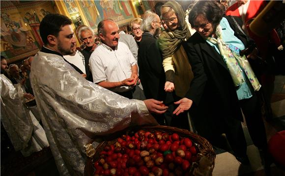 Svečana arhijerejska liturgija u prigodi pravoslavnoga Uskrsa                                                                                                                                                                                   