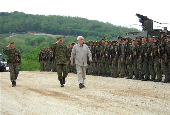 Josipović dao 5+ taktičkoj vježbi 'Spremnost 13'                                                                                                                                                                                                