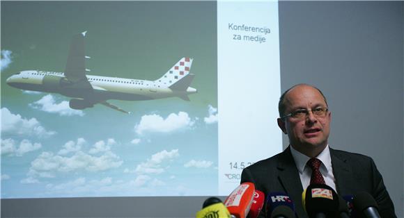 Tiskovna konferencija Uprave Croatia Airlinesa                                                                                                                                                                                                  