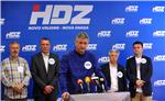 Tiskovna konferencija HDZ-a u Splitu                                                                                                                                                                                                            