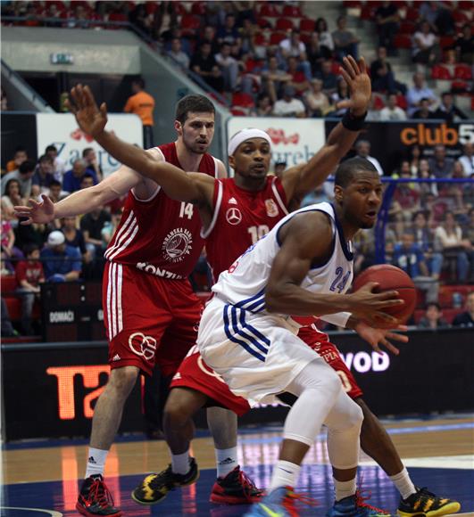 Polufinale doigravanja prvenstva Hrvatske za košarkaše: Cibona - Jolly JBS                                                                                                                                                                      