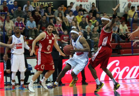 Polufinale doigravanja prvenstva Hrvatske za košarkaše: Cibona - Jolly JBS                                                                                                                                                                      