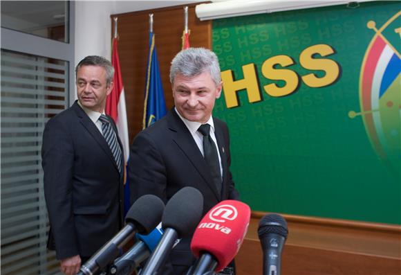 Hrvatska seljačka stranka (HSS) održala je konferenciju za novinare                                                                                                                                                                             