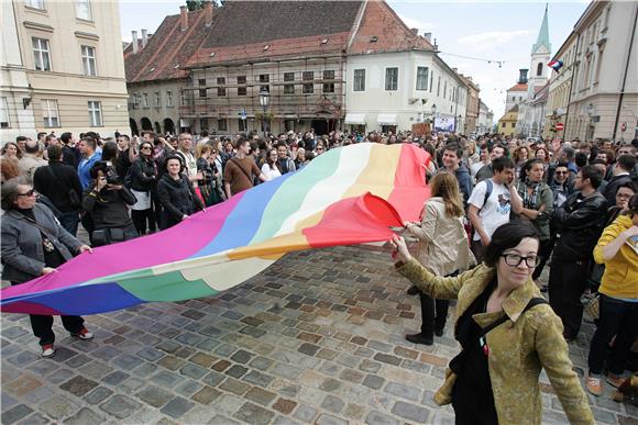 'Marš za bračnu ravnopravnost' Kontre i Iskoraka                                                                                                                                                                                                