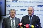 Tiskovna konferencija HDZ-a                                                                                                                                                                                                                     