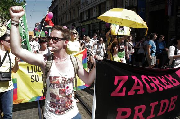 Povorka ponosa Zagreb Pride 2013 u subotu 15. lipnja                                                                                                                                                                                            