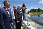 Josipović: svi segmenti obrane od poplave brzi i funkcionalni                                                                                                                                                                                   