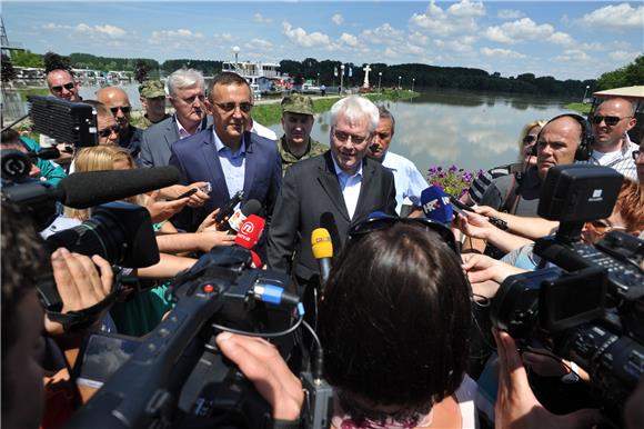 Josipović: svi segmenti obrane od poplave brzi i funkcionalni                                                                                                                                                                                   