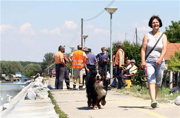 Dunav u opadanju duž cijelog toka, osim kod Iloka                                                                                                                                                                                               