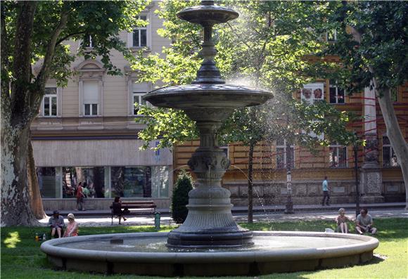 Vrućine u Zagrebu                                                                                                                                                                                                                               