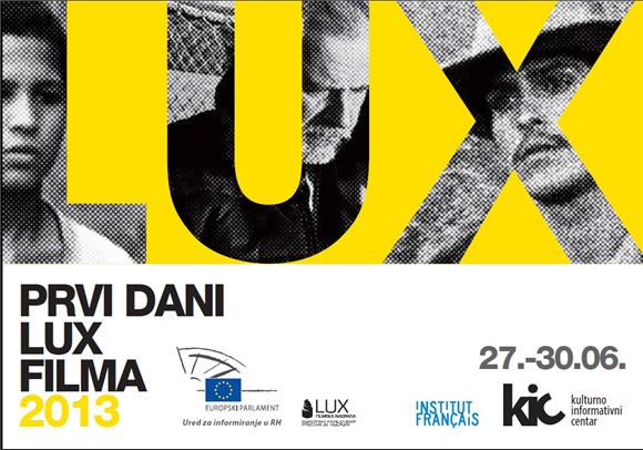 Prvi Dani LUX filma od 27. do 30. lipnja u zagrebačkom KIC-u                                                                                                                                                                                    