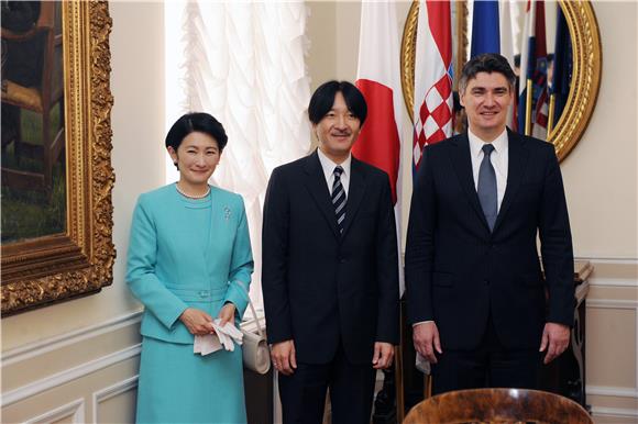 Premijer Milanović primio japanskog princa Akishina                                                                                                                                                                                             