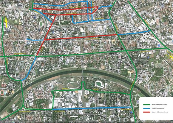 PUZ: posebna regulacija prometa zbog proslave ulaska EU                                                                                                                                                                                         
