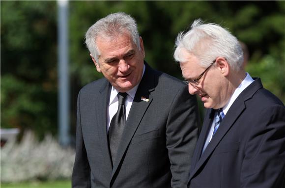 Josipović na Pantovčaku okupio regionalnu 'osmorku'                                                                                                                                                                                             