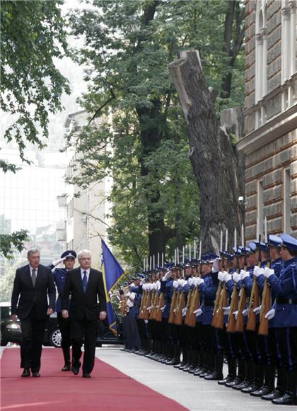 Predsjednik Josipović stigao u Sarajevo                                                                                                                                                                                                         