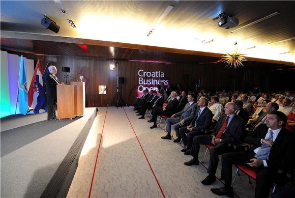 Josipović i Milanović na konferenciji Croatia Business Open                                                                                                                                                                                     