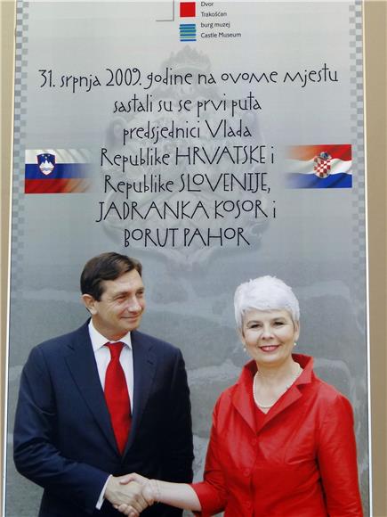 Trakošćan- Kosor i Pahor četiri godine poslije: to je bio početak stvaranja povjerenja                                                                                                                                                          