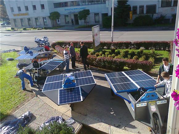 Sisak: prva utrka solarnih automobila                                                                                                                                                                                                           