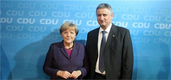 Njemačka kancelarka A. Merkel i Karamarko                                                                                                                                                                                                       