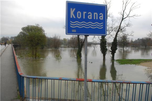 Karlovac: vodostaj Kupe i dalje raste                                                                                                                                                                                                           