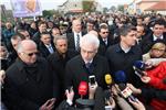 VUKOVAR Josipović: događaji u Vukovaru poraz su demokratske Hrvatske                                                                                                                                                                            