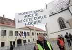 Prosvjed radnika Pošte protiv novih otpuštanja                                                                                                                                                                                                  