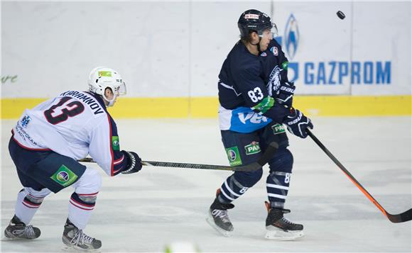 KHL - Uvjerljiva pobejda Medveščaka                                                                                                                                                                                                             