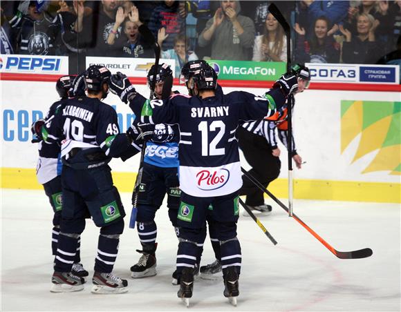 KHL - Treća uzastopna pobjeda Medveščaka                                                                                                                                                                                                        