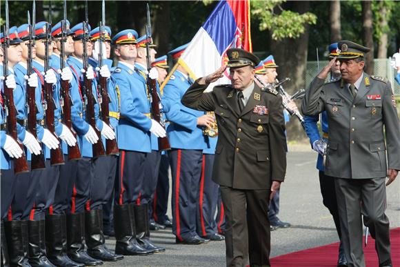 Načelnik Glavnog stožera HV u službenom posjetu Srbiji                                                                                                                                                                                          