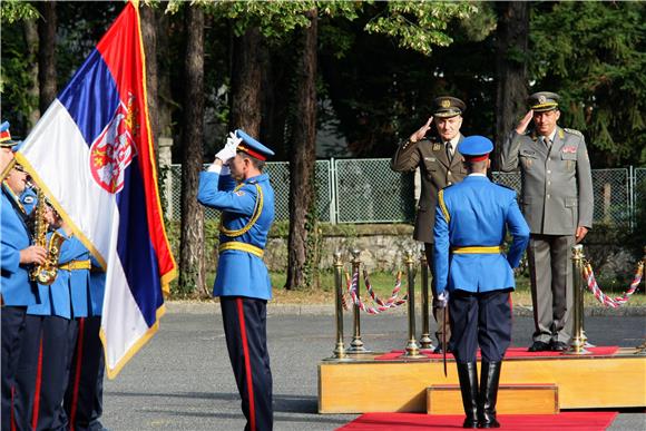 Načelnik Glavnog stožera HV u službenom posjetu Srbiji                                                                                                                                                                                          