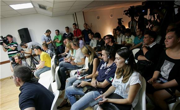 Konferencija za medije KHL Medveščak                                                                                                                                                                                                            