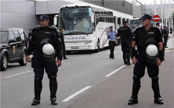 Hrvatski reprezentativci stigli u Beograd                                                                                                                                                                                                       