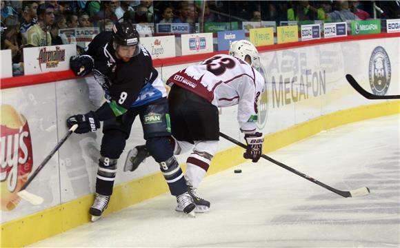 Drugo kolo KHL Lige, Medveščak - Dinamo Riga                                                                                                                                                                                                    