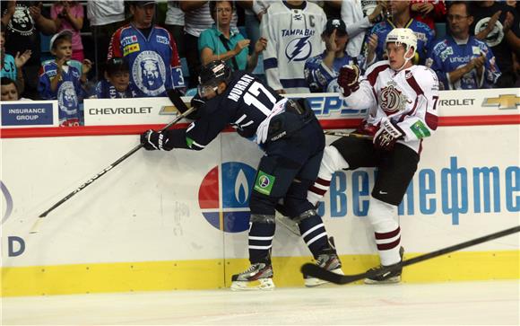 Drugo kolo KHL Lige, Medveščak - Dinamo Riga                                                                                                                                                                                                    