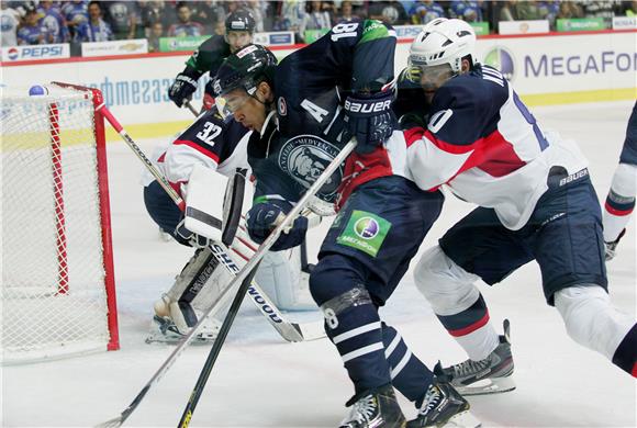 KHL liga: Medveščak - Slovan 13.9.2013.                                                                                                                                                                                                         