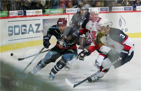 KHL liga: Medveščak - Slovan 13.9.2013.                                                                                                                                                                                                         